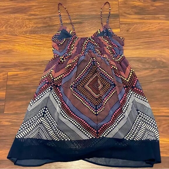 Multi-Pattern Mini Dress Sizes - Picture 2 of 2